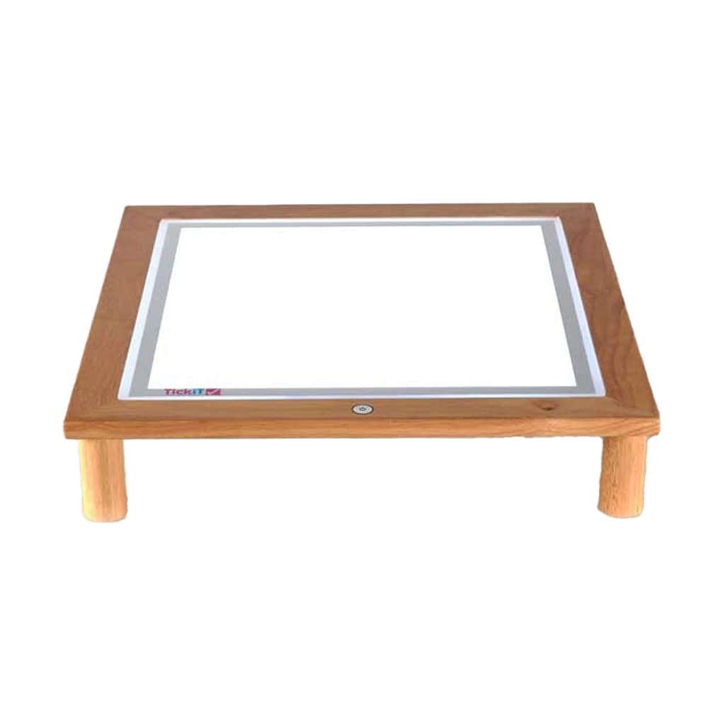 TickiT Houten Licht Tafel