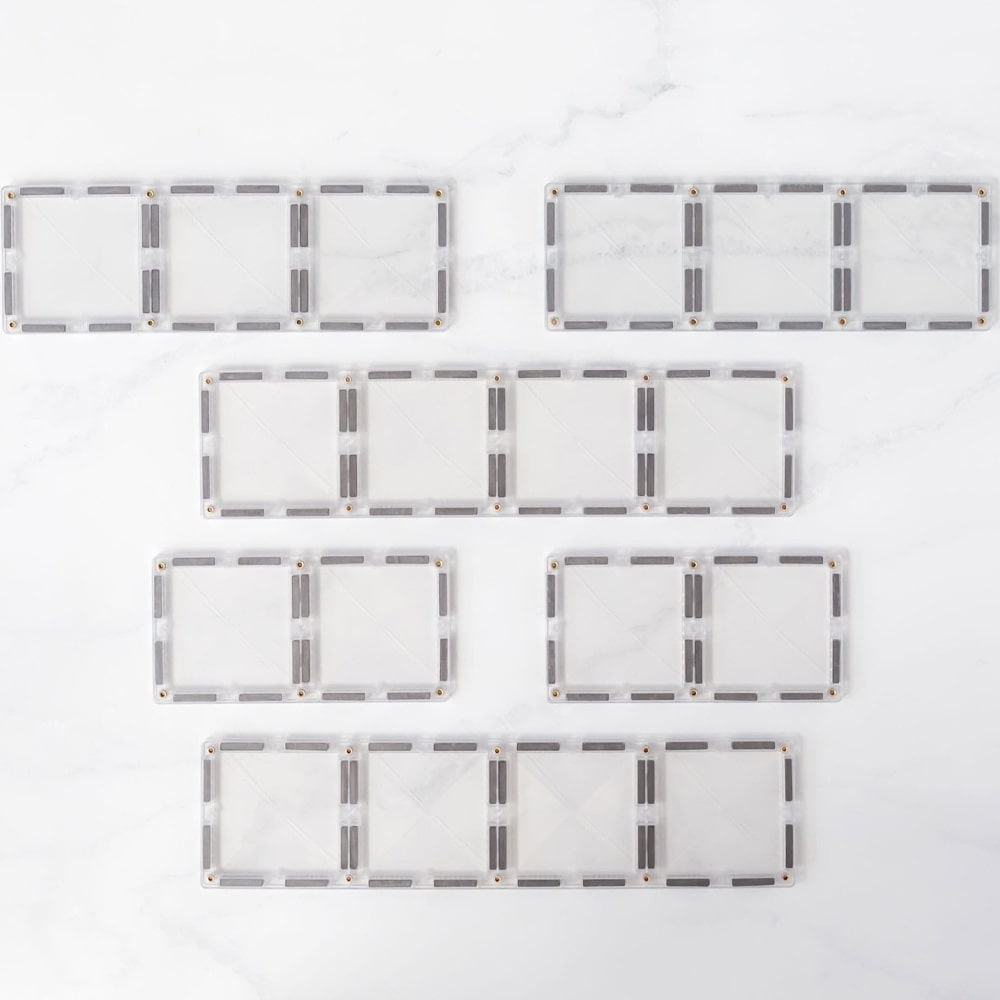 Connetix Tiles Clear Shape Expansion Pack 24 stuks