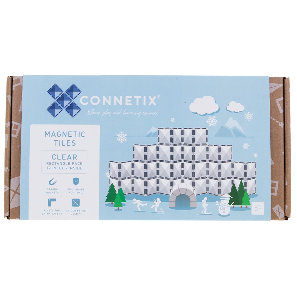 Connetix Tiles Clear Shape Expansion Pack 24 stuks