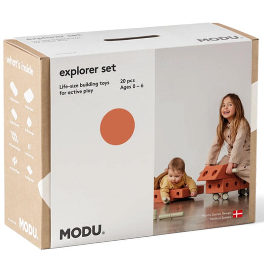 Modu Explorer Set - Burnt Orange/ Dusty Green